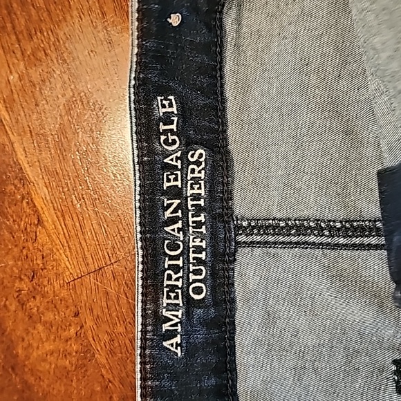 American Eagle Super Stretch Denim Pencil Skirt - Picture 2 of 4